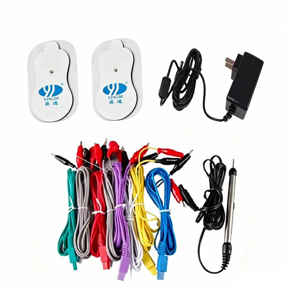 KWD-808I Electroacupuncture Device Clips, Wires, Original Accessories, Power Adapter Output Line, Snap-on Patch