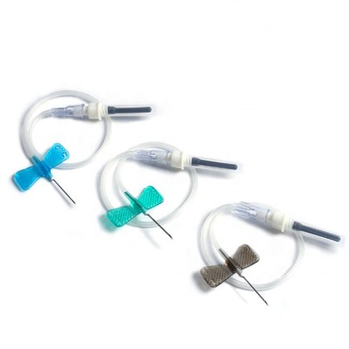 Disposable Butterfly Blood Collection Needle 21G 22G 23G 25G Sterile Clinical Lab Consumables Available In 50pcs & 100pcs Pack