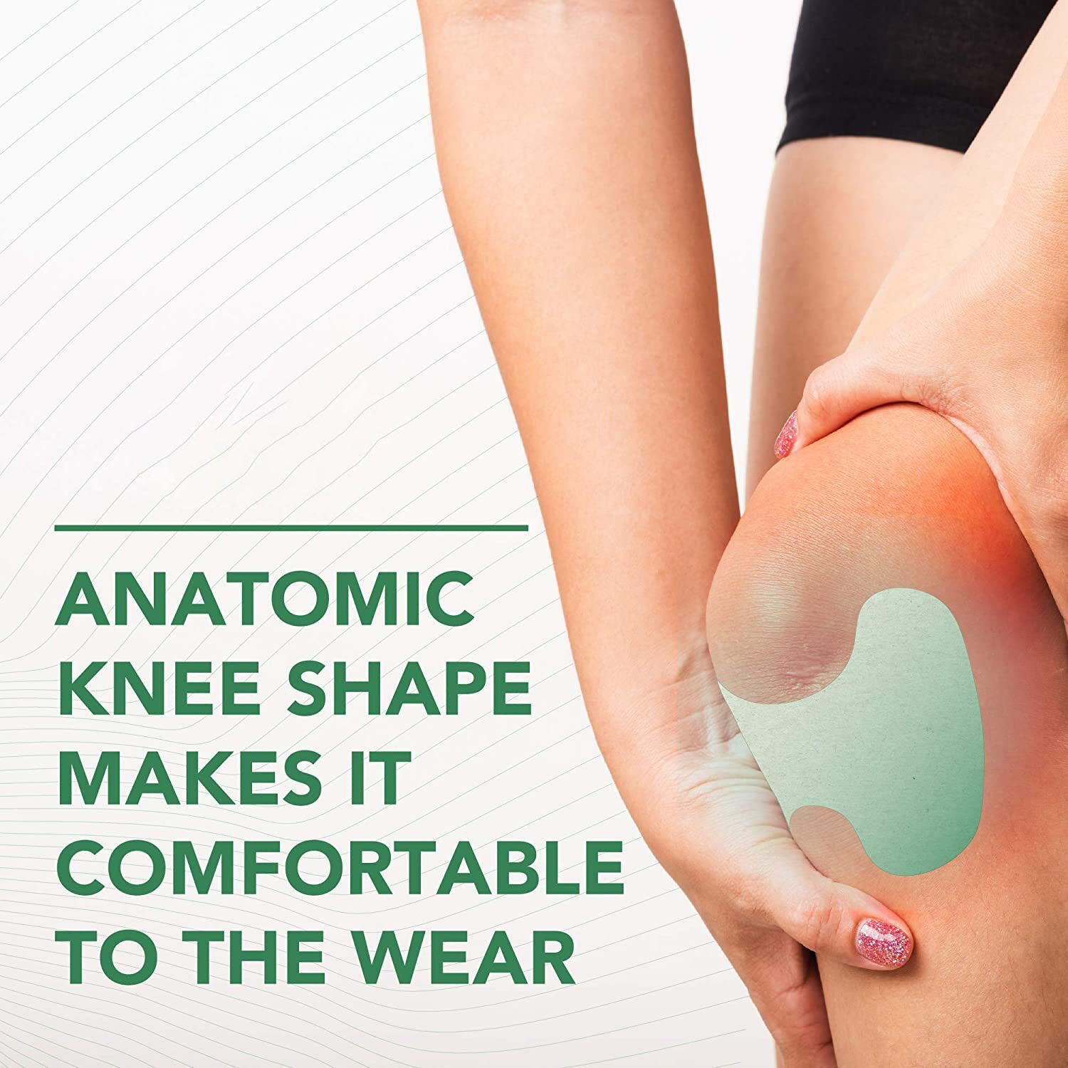 10/20/40 PCS Disposable Knee Pain Relief Patches Warming Herbal Plasters for Ache Knee Heat Pain Relief Therapy