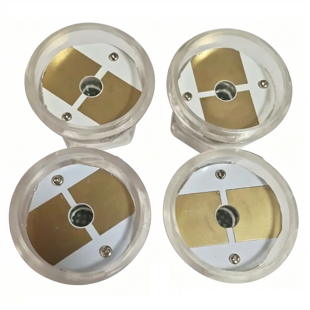Fractional RF Beauty Machine Cartridges Replacements Working Heads, 5/10/20 PCS Gold Plated with One Side Slot (25Pin / 64Pin)