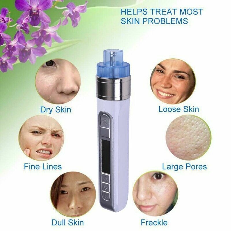 Portable 3D Smart Injection System Painless Multi Needle Mesogun for Electroporation Mesotherapy ABS Material