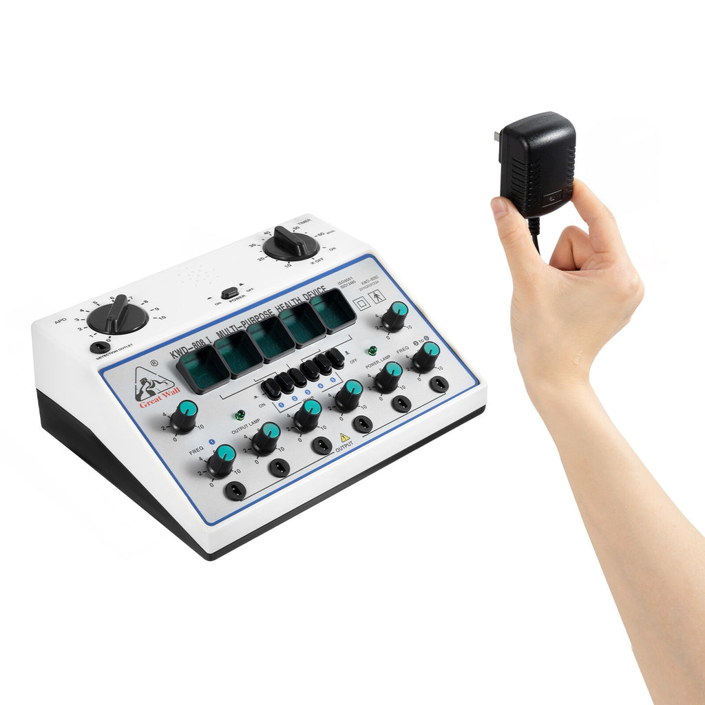KWD-808I 6 Channel Output Patch Massager Care Kit Digital Electroestimulador Muscular Electric Acupuncture Stimulator Machine