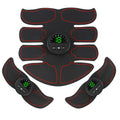 Electric Abdominal Muscle Toning Trainer ABS Stimulator Toner Fitness Binder Gym Belt Body Shaper Massager Home Use