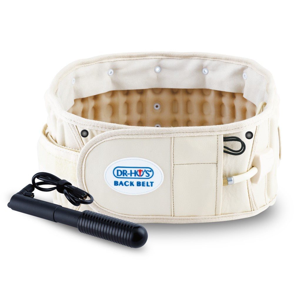 DR-HO'S 2-in-1 Decompression Belt for Lower Back Pain Relief Stretch and Lumbar Support - Size A/B