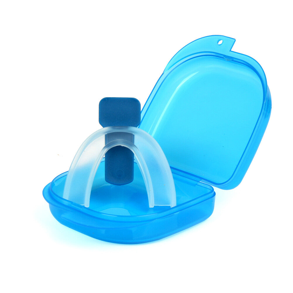 Anti Snore Mouthpiece Stop Snoring Aid Sleep Apnea Solution Comfortable Night Guard Dental Device Prevent Teeth Grinding Jaw Alignment Tongue Stabilizer Snore Stopper