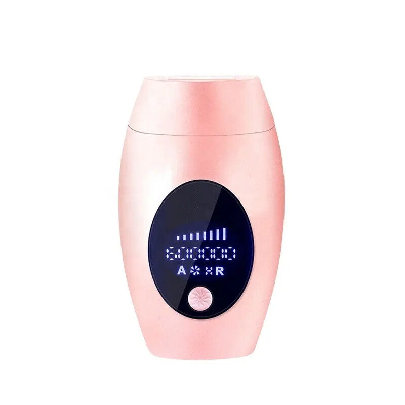 Pink IPL Hair Removal Device 600000 Flashes Permanent Painless Laser Hair Remover Whole Body Home Epilator Machine