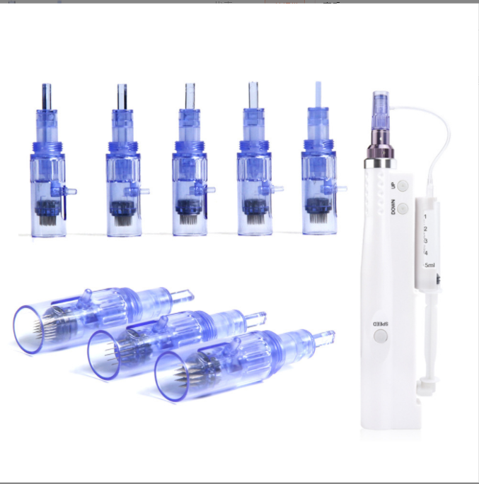 Replacement 12P/24P/36P/42 Cartridges For Water Light Facial Skin Care Hydra Gun Machine