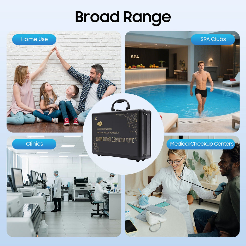 6th Gen Quantum Magnetic Resonance Body Analyzer, Quantum Analyzer Machine, Full-Body Scanner, Health Detector, Palm Touch