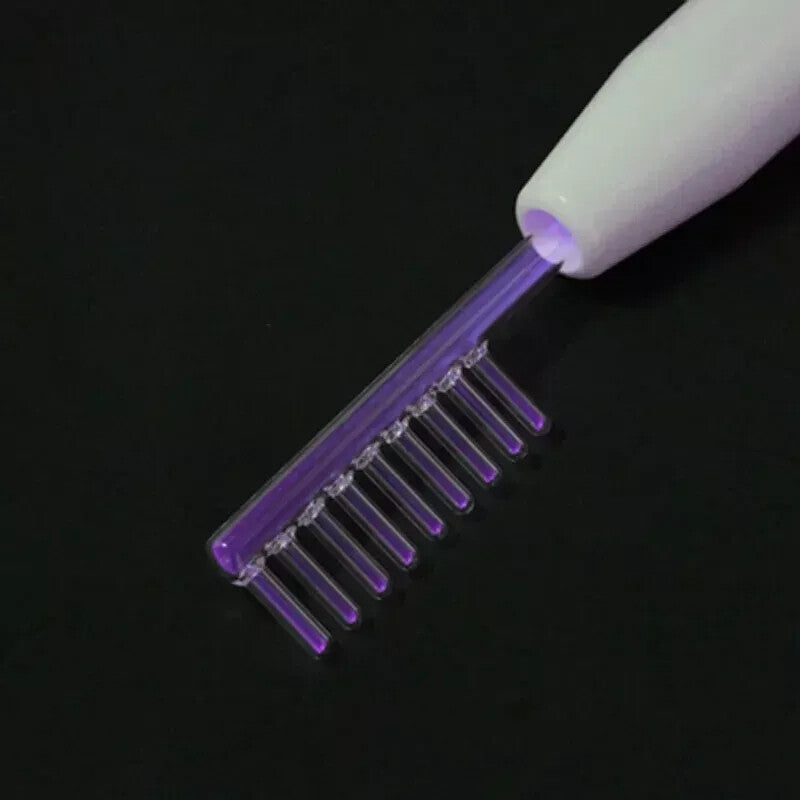 Replacement Glass Electrodes Red/Blue/Purple Light Glass Tube Accessories for High Frequency Facial Beauty Wand Machine