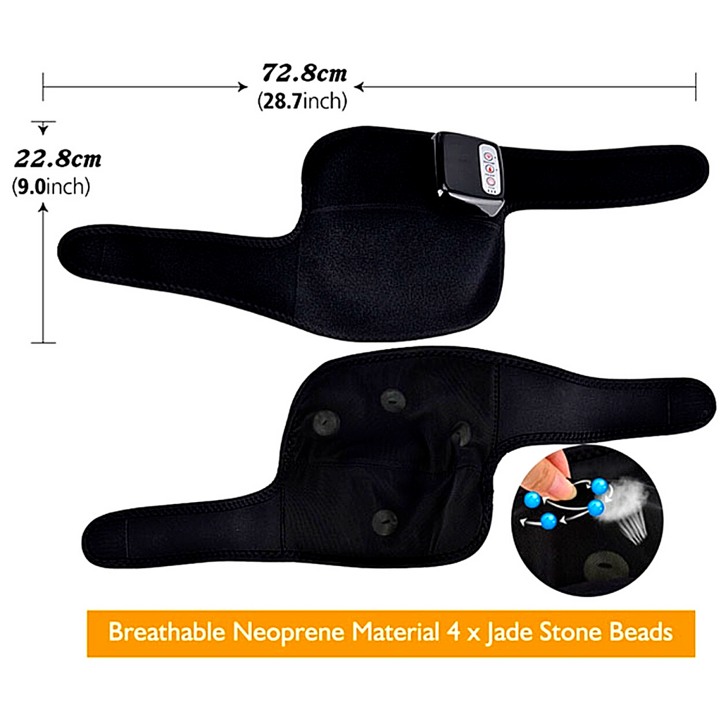 3 In 1 Knee Joint Physiotherapy Massager Pneumatic Air Compression Heating Vibration Leg Pain Relief Support Machine Home Use
