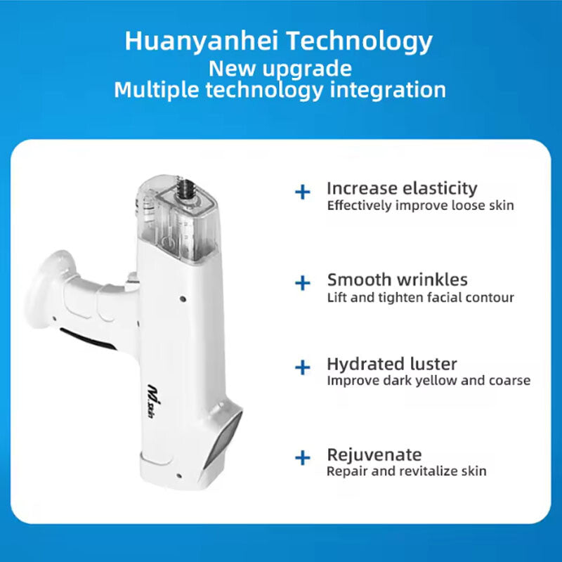 MJ Skin Care Mesotherapy Injection Gun Hydra Injector Device for Skin Booster Hydration Rejuvenation Wrinkle Removal