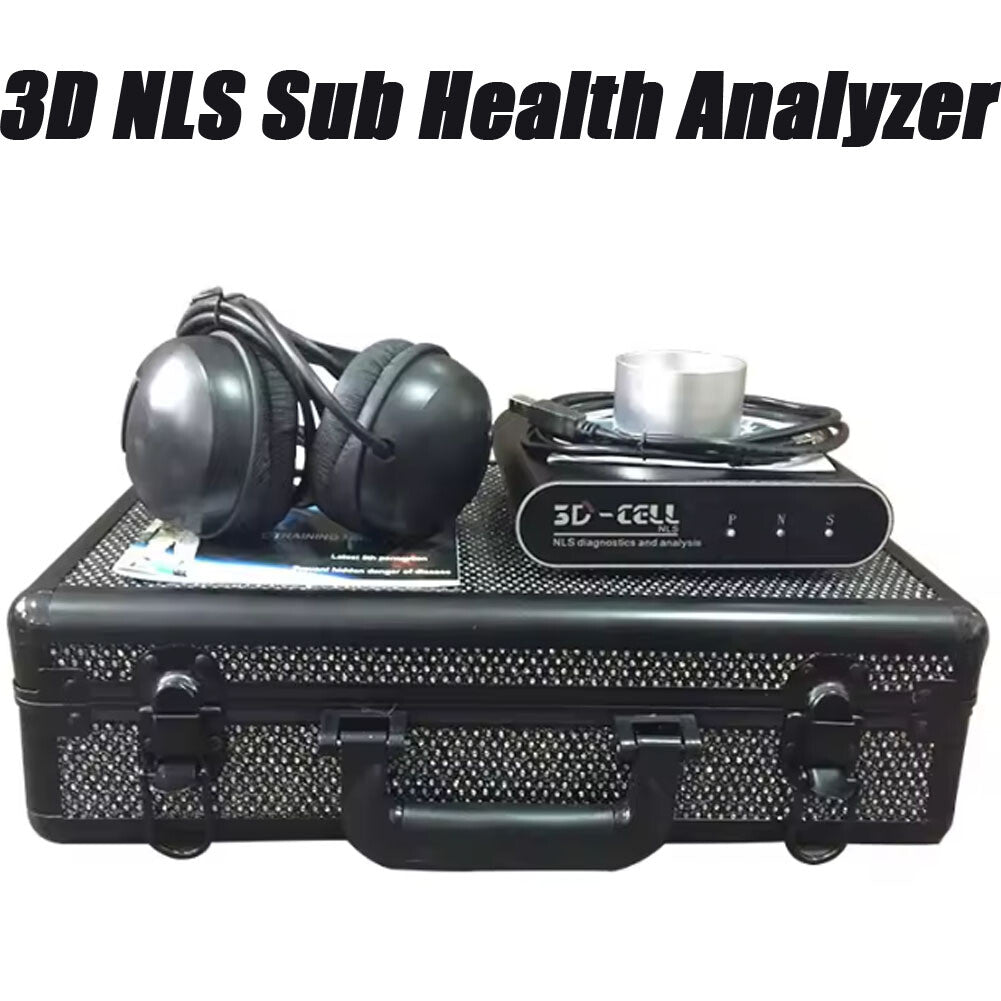 3D CELL NLS Diagnostics Health Body Quantum Analyzer in English Spanish Russian German Bulgarian Czech Italian Frequency Therapy