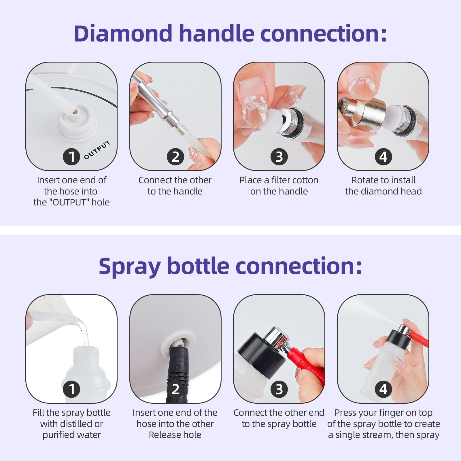 3 in 1 Diamond Dermabrasion Machine Professional Facial Skin Peeling Vacuum Suction Water Spray Microdermabrasion Beauty Equipment