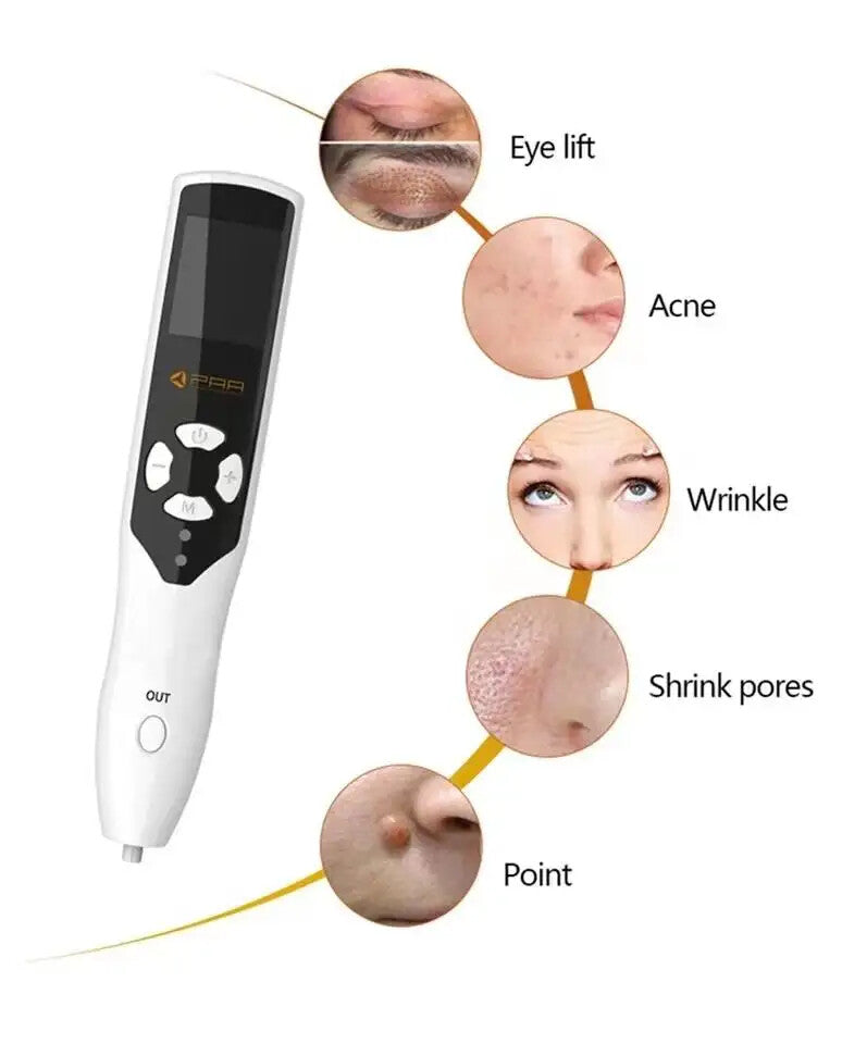 Portable 2 In 1 PAA Fibroblast Ozone Plasma Pen Face Eyelid Lift Wrinkle Removal Skin Care Device Home Use