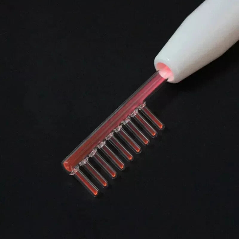 Replacement Glass Electrodes Red/Blue/Purple Light Glass Tube Accessories for High Frequency Facial Beauty Wand Machine