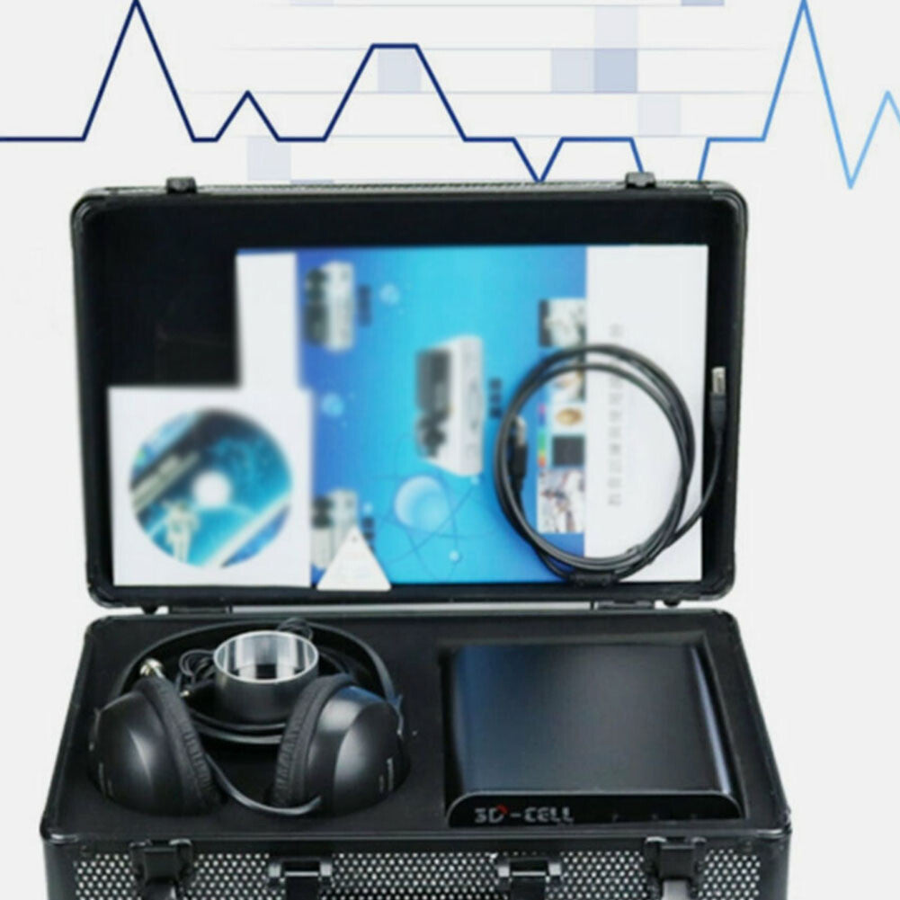 3D CELL NLS Diagnostics Health Body Quantum Analyzer in English Spanish Russian German Bulgarian Czech Italian Frequency Therapy
