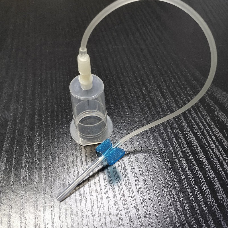 50/100Pcs Disposable Needle Holder Safety Lock Hub Needle Protector Luer Lock & Bayonet Type Needle Retainer for Medical Blood Collection