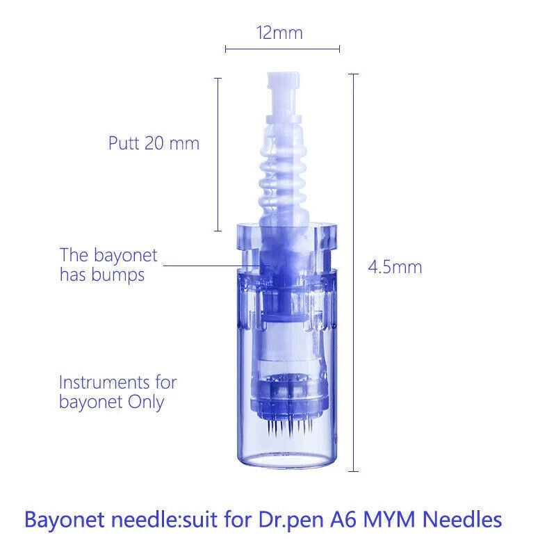A6 Cartridges Replacement R1/R3/F5/F7/9/12/36/42/Nano Pins Bayonet Cartridge for Device N2/M5/M7/E30 Pen
