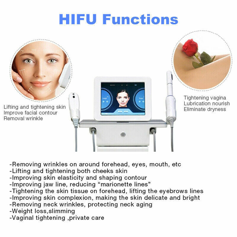 Professional Skin Tightening Rejuvenation Machine Lifting 1.5mm 3.0mm 4.5mm 8.0mm 13.0mm Cartridge 10000 Shots