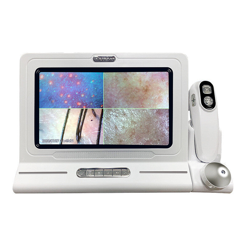 2 In 1 Skin Hair Scalp Analyzer Detector Machine 11 Inch LCD Screen Skin Hair Condition Tester for Beauty Salon Home Use