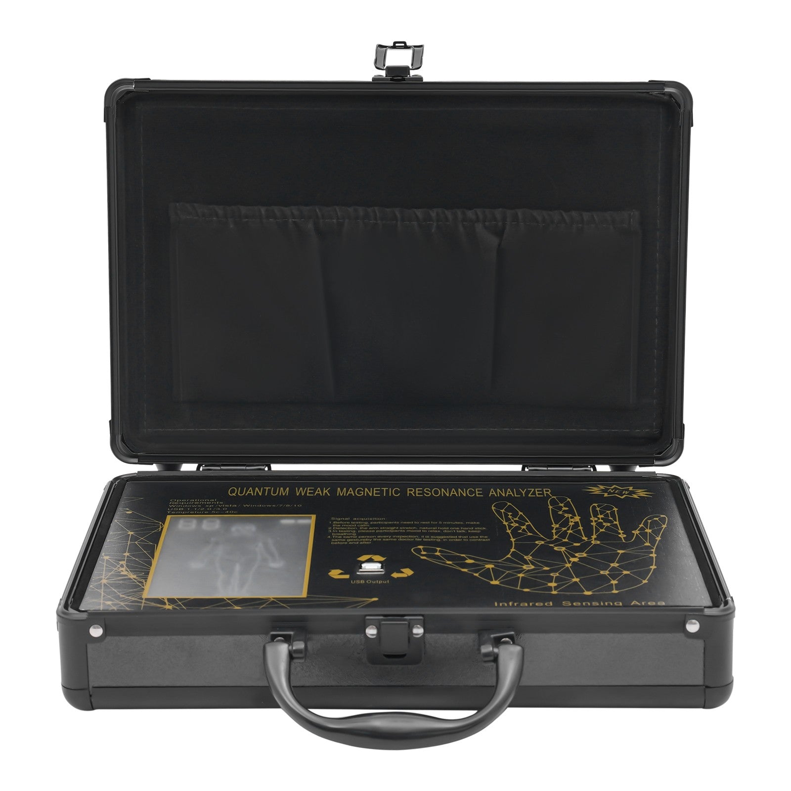 6th Gen Quantum Magnetic Resonance Body Analyzer, Quantum Analyzer Machine, Full-Body Scanner, Health Detector, Palm Touch