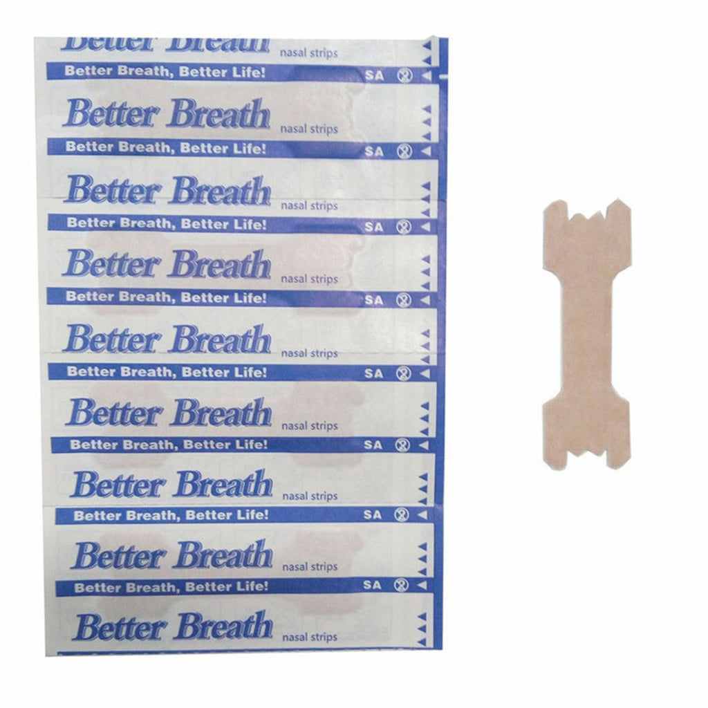 Better Breath Nasal Strips Right Way Stop Snoring Anti Snore Nose Strip Easier Better Breathing Good Sleeping Patches