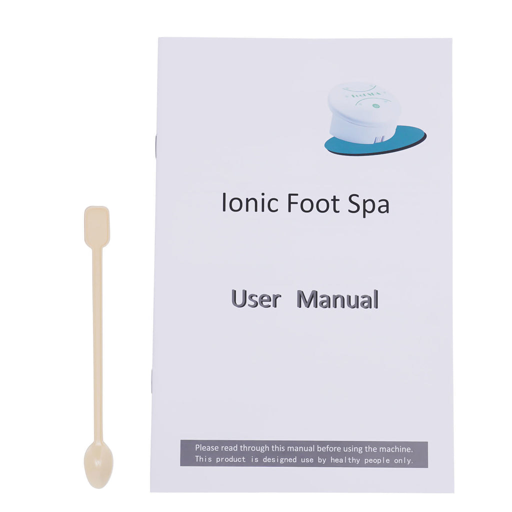 Complete Ionic Detox Foot Spa Machine Set, Home Foot Cleanse Detox System with Array, Power Adapter for Daily Body Detox Therapy