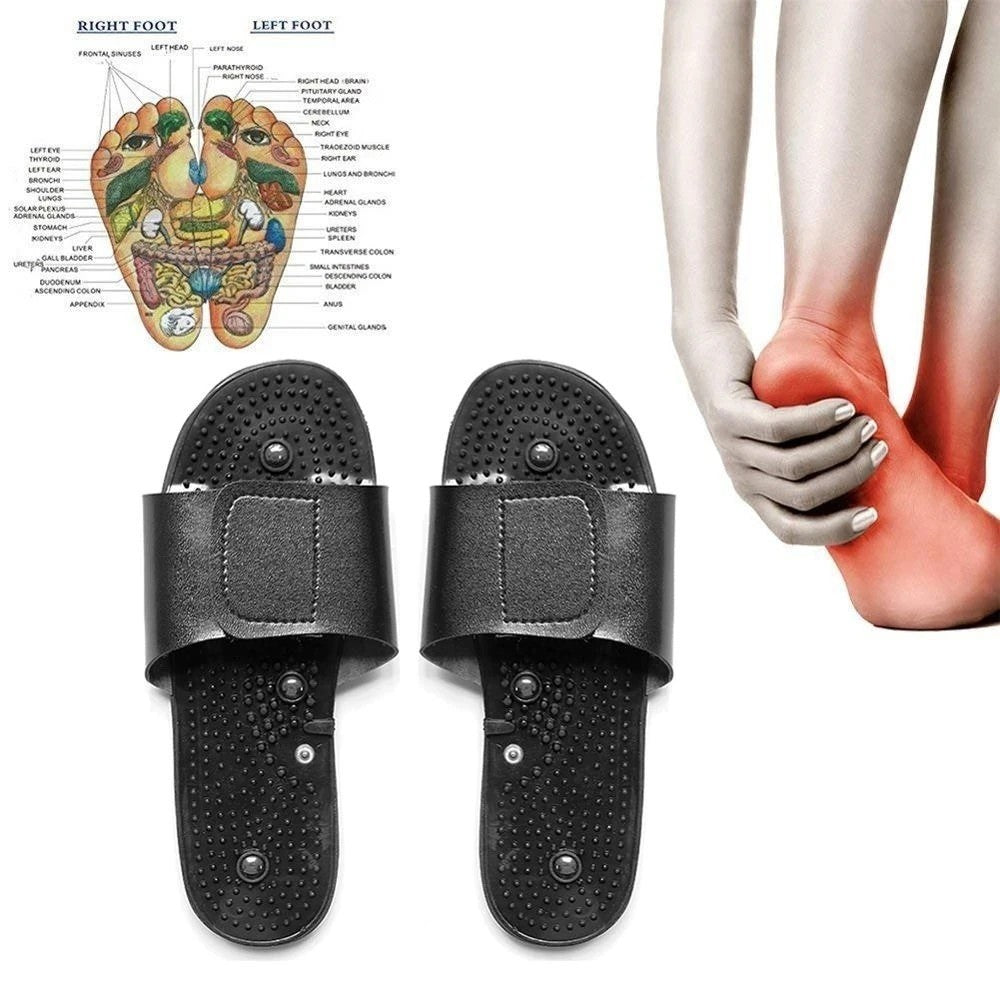 1 Pair Conductive Electrode Massage Slippers Foot Therapy Shoe Pad For TENS EMS Physiotherapy Machine Foot Circulation Relax Accessory