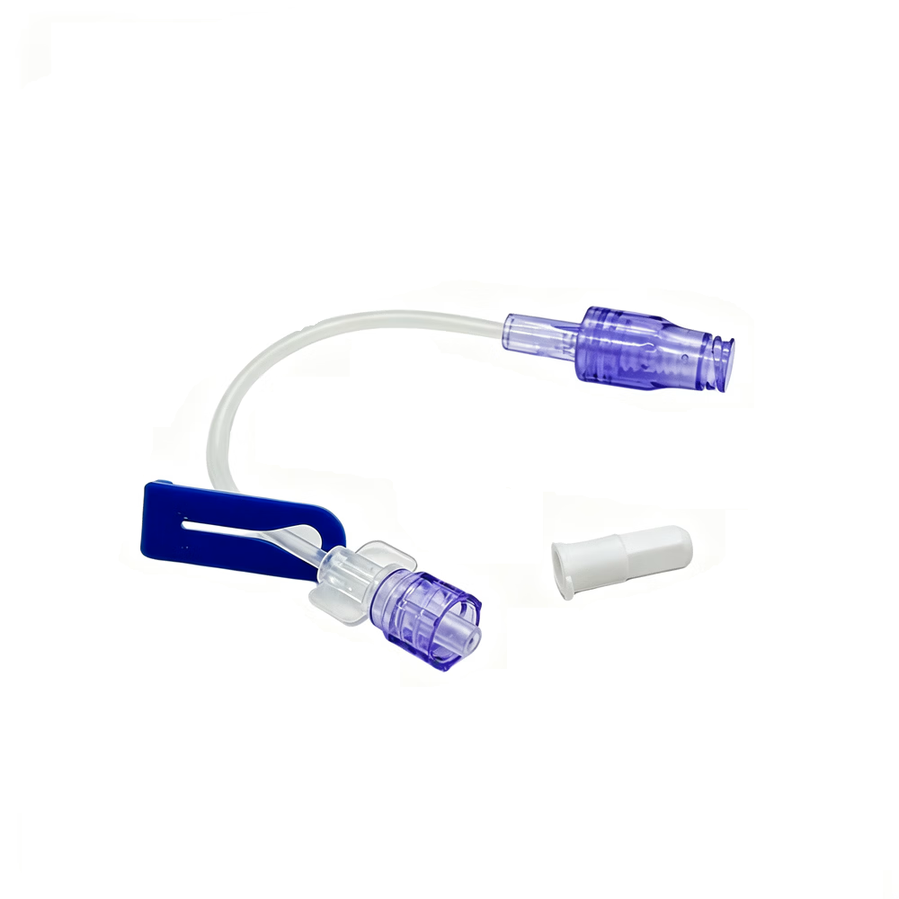 Disposable IV Extension Set with Luer Connector Medical IV Tubing Assembly Liquid Transfer Tube Replacement Accessory