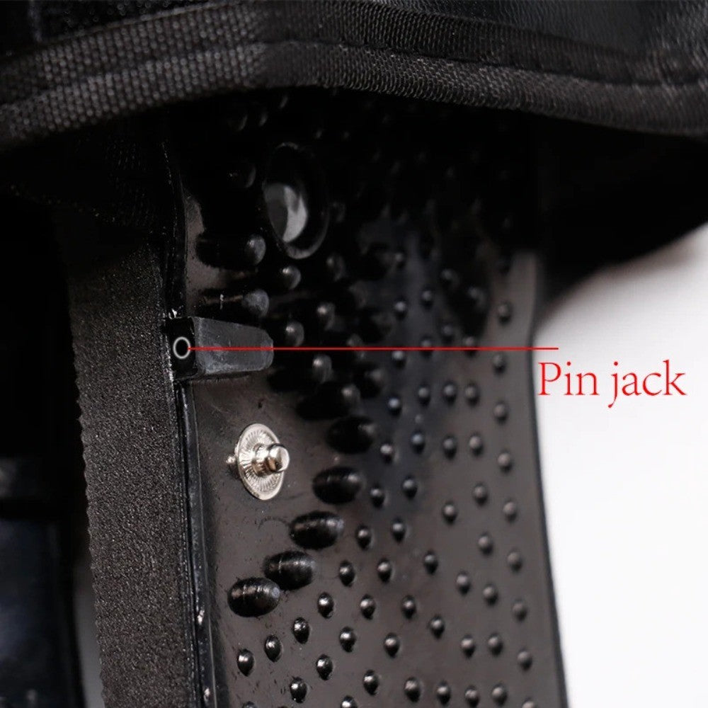 1 Pair Conductive Electrode Massage Slippers Foot Therapy Shoe Pad For TENS EMS Physiotherapy Machine Foot Circulation Relax Accessory