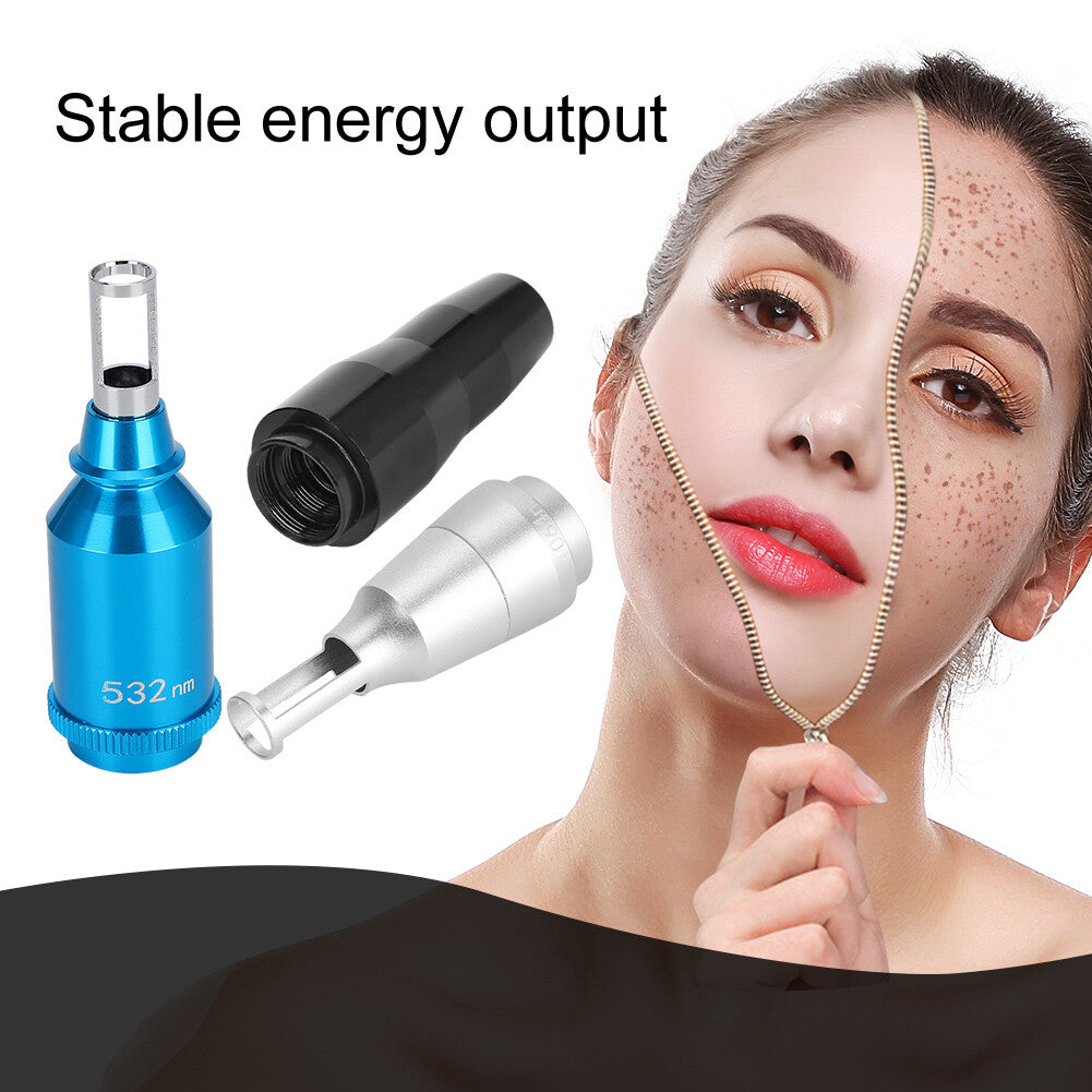 Replacement 532nm 1064nm 1320nm Wash Eyebrow Laser Head for Q Switch ND Yag Laser Tattoo Removal Machine Home Use