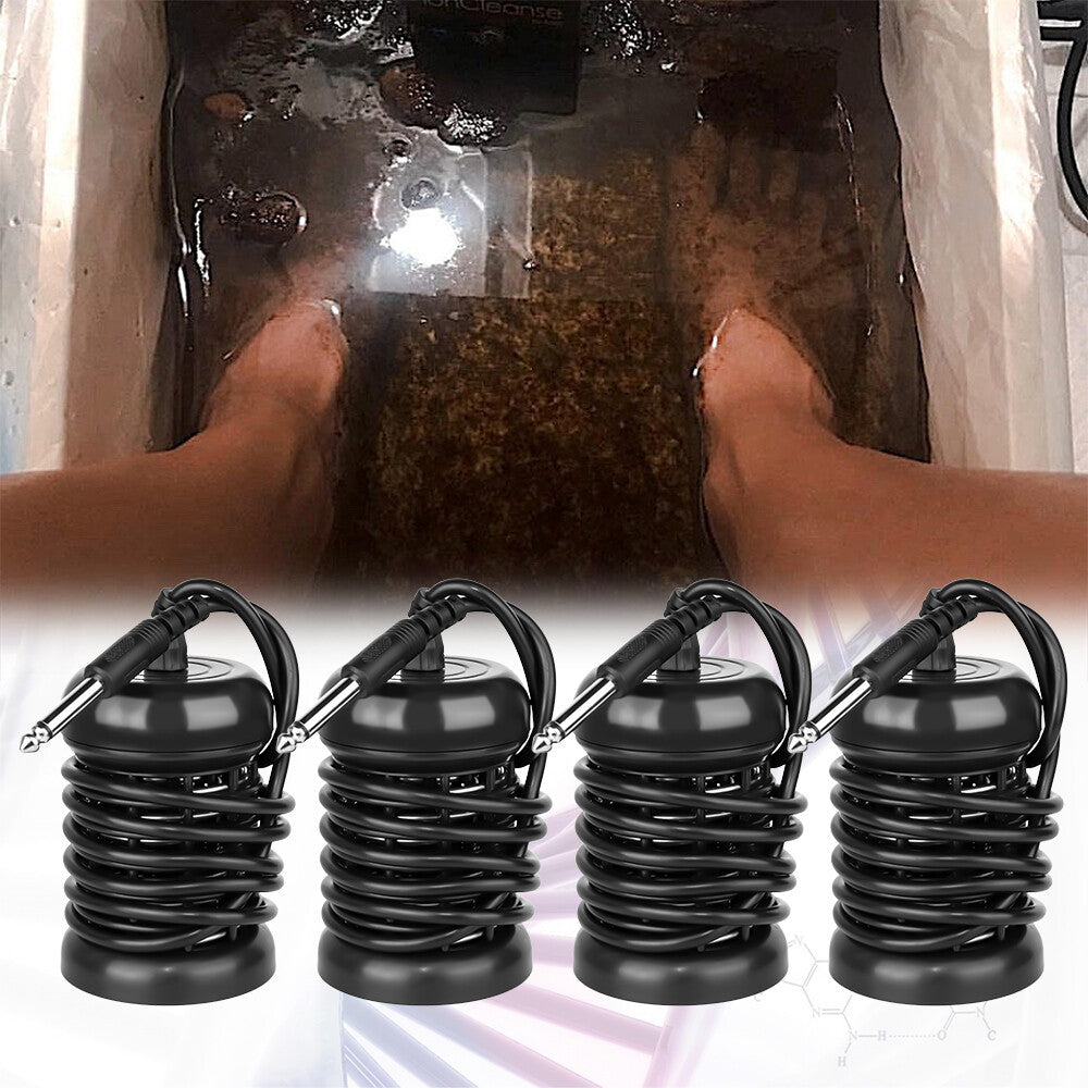 6Pcs Replacement Black/White/Green Ionic Foot Bath Detox Arrays Accessory for Ionic Foot Spa Detox Foot Bath Machine Home Use