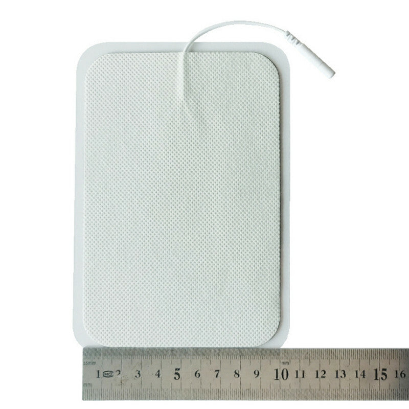 Extra Large 10*15cm Rectangle Tens Unit Electrode Pads With 2.0mm Pin Relieve Muscle and Pain TENS Unit Adhesive (10/20/40 PCS)