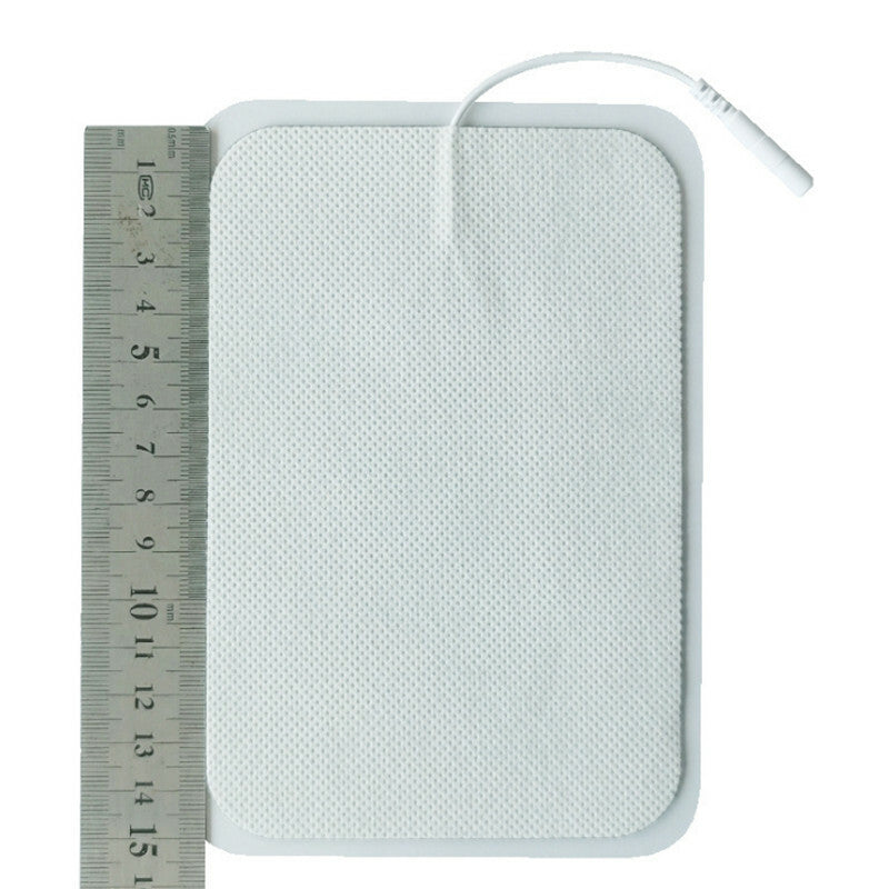 Extra Large 10*15cm Rectangle Tens Unit Electrode Pads With 2.0mm Pin Relieve Muscle and Pain TENS Unit Adhesive (10/20/40 PCS)