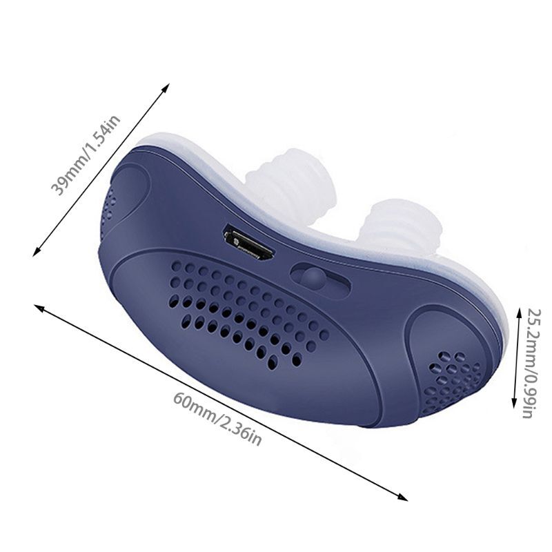 Electric Anti Snore Stopper Device Sleeping Help Smooth Breathing Nasal Machine