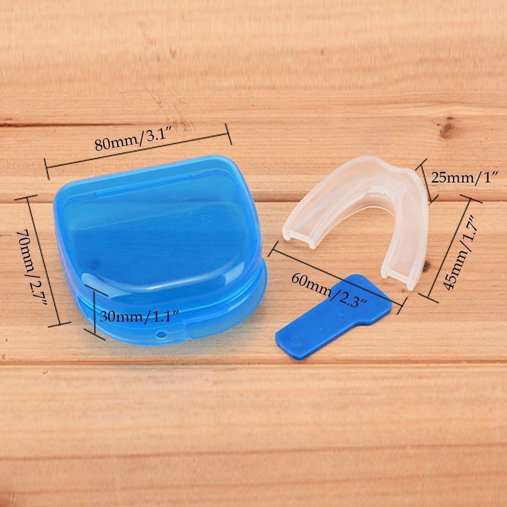 Anti Snore Mouthpiece Stop Snoring Aid Sleep Apnea Solution Comfortable Night Guard Dental Device Prevent Teeth Grinding Jaw Alignment Tongue Stabilizer Snore Stopper