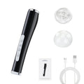 CO2 Oxygen Bubble Pen 5 Gear Vibration Handheld Oxygen Bubble Beauty Tool Deep Skin Cleansing Device Home Salon Skin Care
