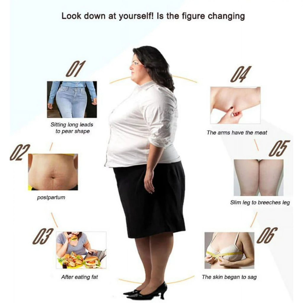 3 IN 1 Electric Microcurrent Slimming Beauty Instrument EMS Ultrasonic Massager Slimming and Fat Burning for Home Use