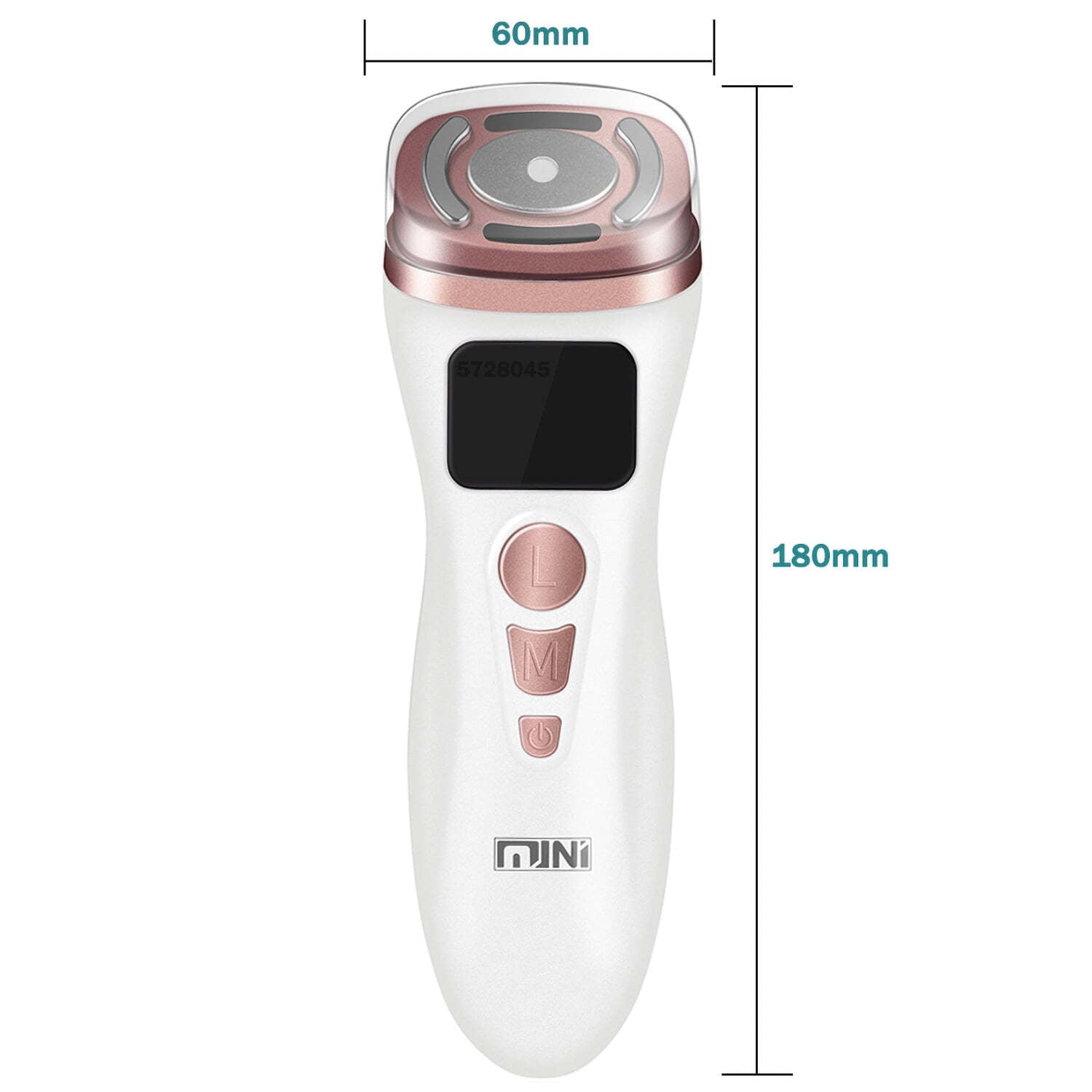 Mini HIFU RF Facial Skin Tightening Machine, Portable Radio Frequency Face Lifting Device for Wrinkle Reduction Skin Care