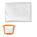 100Pcs Disposable Foot Bath Liners 28x28 Inch Plastic Foot Tub Bags For Ionic Detox Foot Spa Home Salon Foot Soak Use