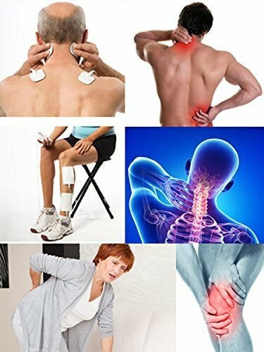 Dr Ho's PTS-II 4-Pad Essential Package TENS Unit and EMS Muscle Stimulator with AMP Technology Pain Relief Massager