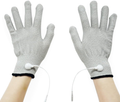 L Size Conductive Electrode Massage Gloves With Cable For TENS EMS Physiotherapy Machine Hand Skin Relax Therapy Accessory