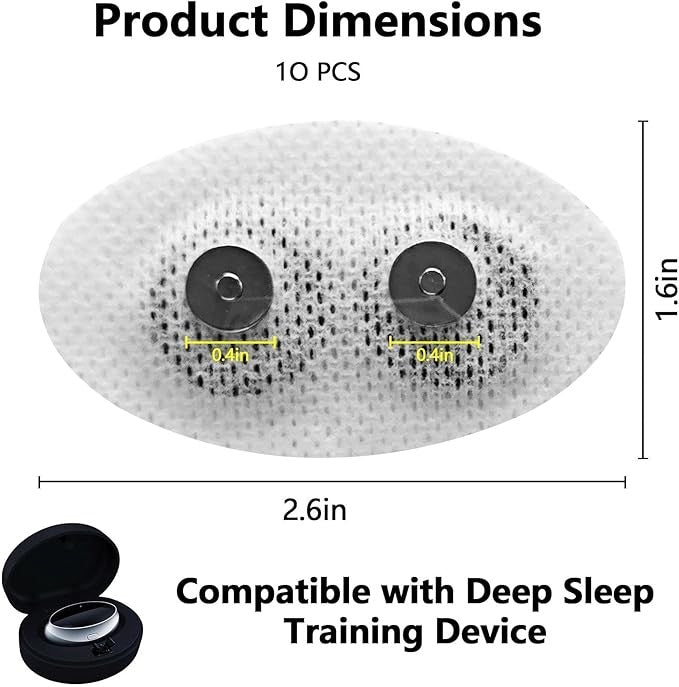 5/10/20 Bags Replacement Non-Woven Anti-Snoring Electrode Pad Patch Accessory for Electric Anti Snore Stopper Machine