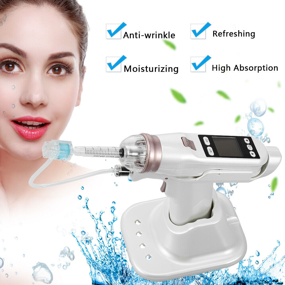 Portable EZ Negative Pressure Water Light Injection Machine - Hyaluronic Acid Mesotherapy Gun for Skin Rejuvenation  / Accessories Parts