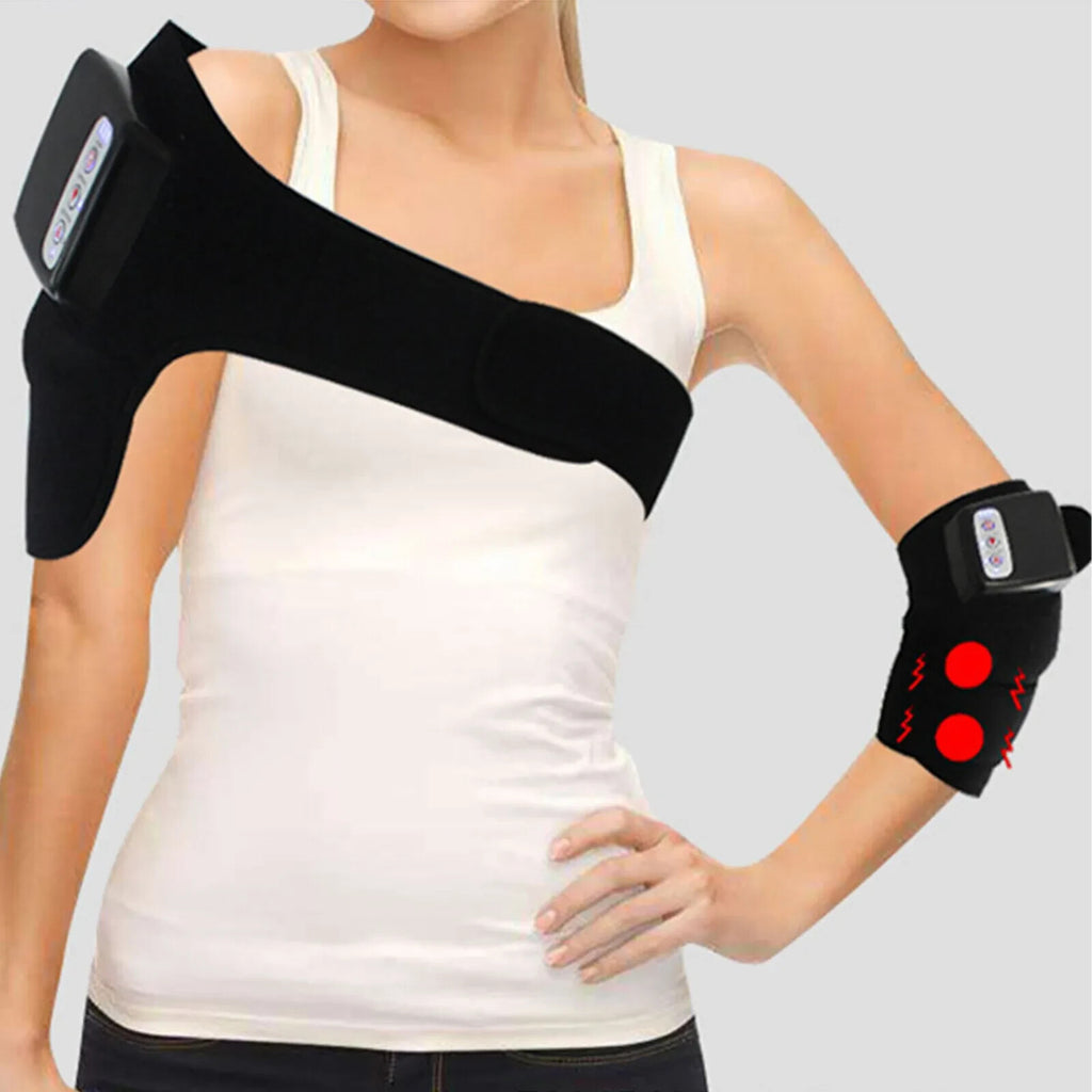 3 In 1 Knee Joint Physiotherapy Massager Pneumatic Air Compression Heating Vibration Leg Pain Relief Support Machine Home Use