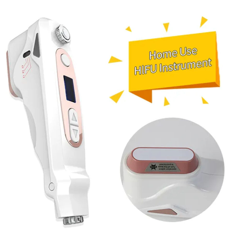 Portable Mini Hifu Beauty Facial Massager Face Skin Lifting Anti-aging Device Skin Tightening Machine For Spa Salon And Home Use