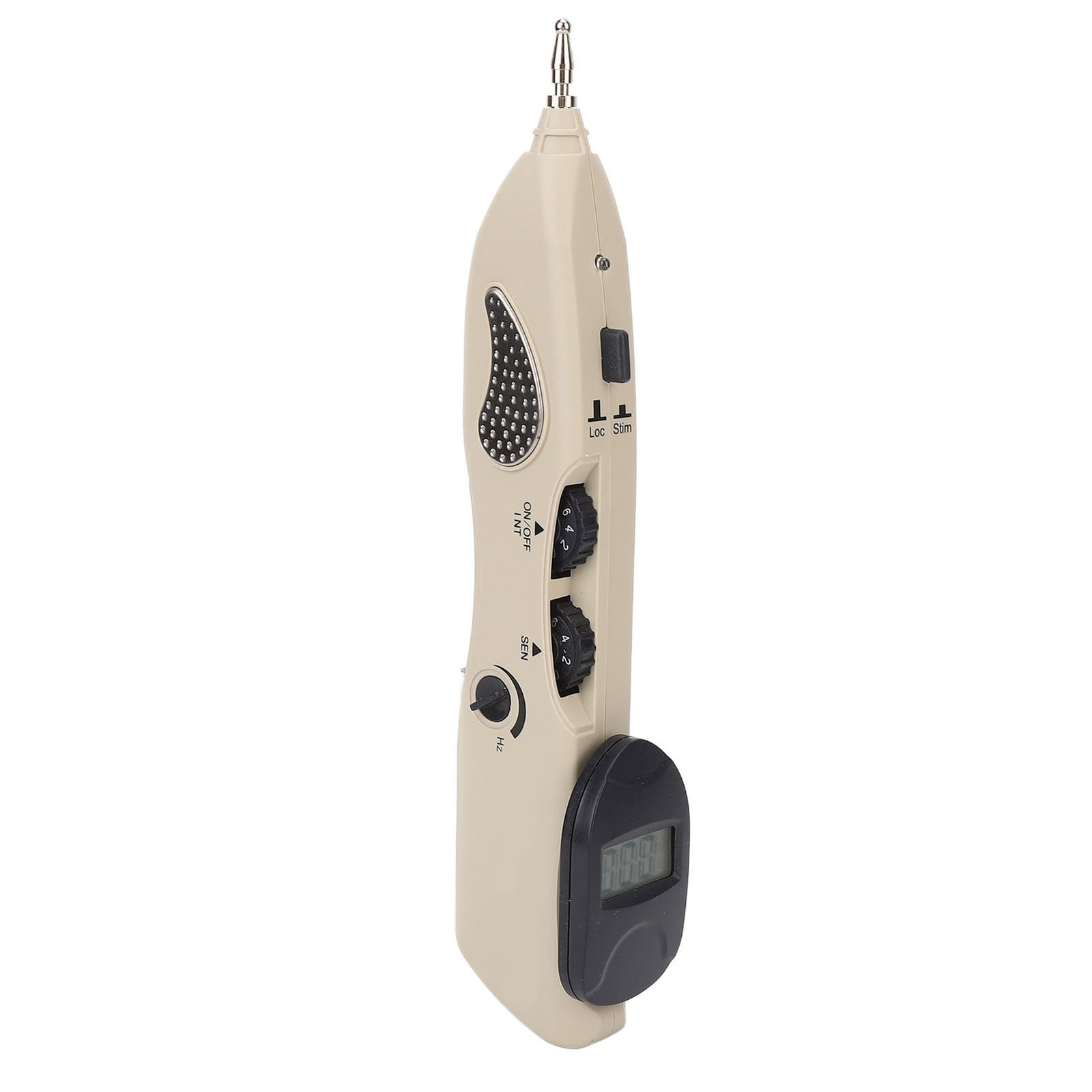 Electronic Acupuncture Pen Pain Relief Therapy Meridian Pen Find Acupoints Automatically with 3 Massage Heads Rechargeable