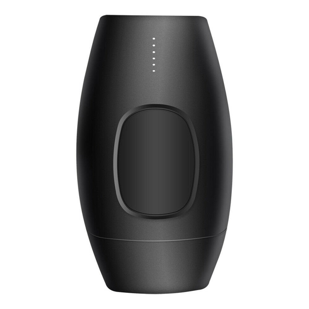 Mini Black IPL Laser Hair Removal Device 600,000 Flashes Painless Whole Body Portable At Home Hair Epilator Machine
