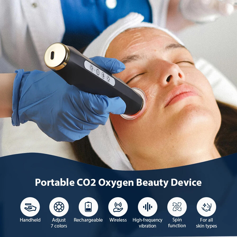 Portable Oxygen Bubble Facial Pen Rechargeable Home Skin Care Machine Deep Cleansing Moisturizing Face Beauty Device