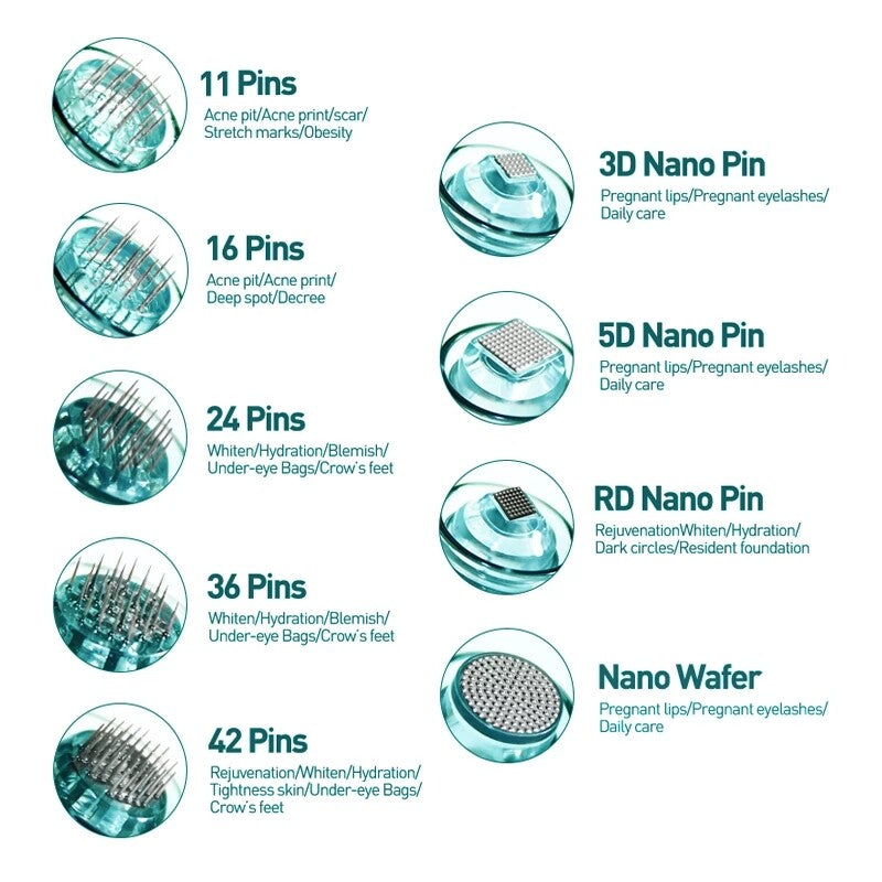 10-100PCS Replacement 16/24/36/42/nano Pin Micro Cartridge Tips For Device A6S Pen USA